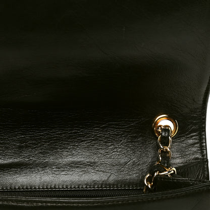 Chanel Lambskin Quilted CC Small Single Flap Black 5 of 6