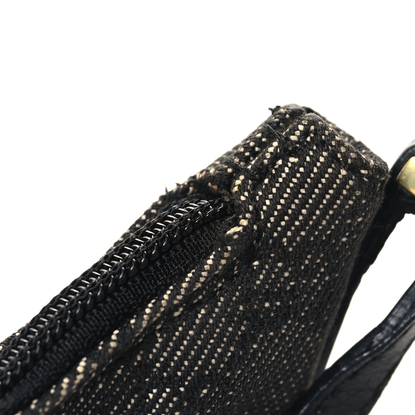 Denim Monogram Pochette Black