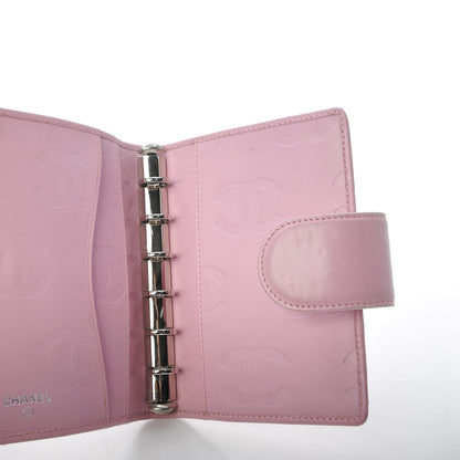Chanel Calfskin Quilted Small Cambon Agenda Planner Pink 5 of 16