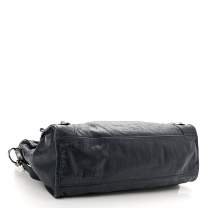 Balenciaga Agneau Giant 12 Silver Hardware City Bleu Obscur 4 of 10