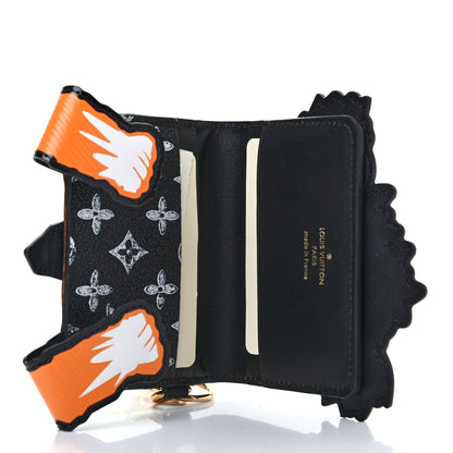 Louis Vuitton Epi Calfskin Grace Catogram Cat Card Holder Orange 4 of 5