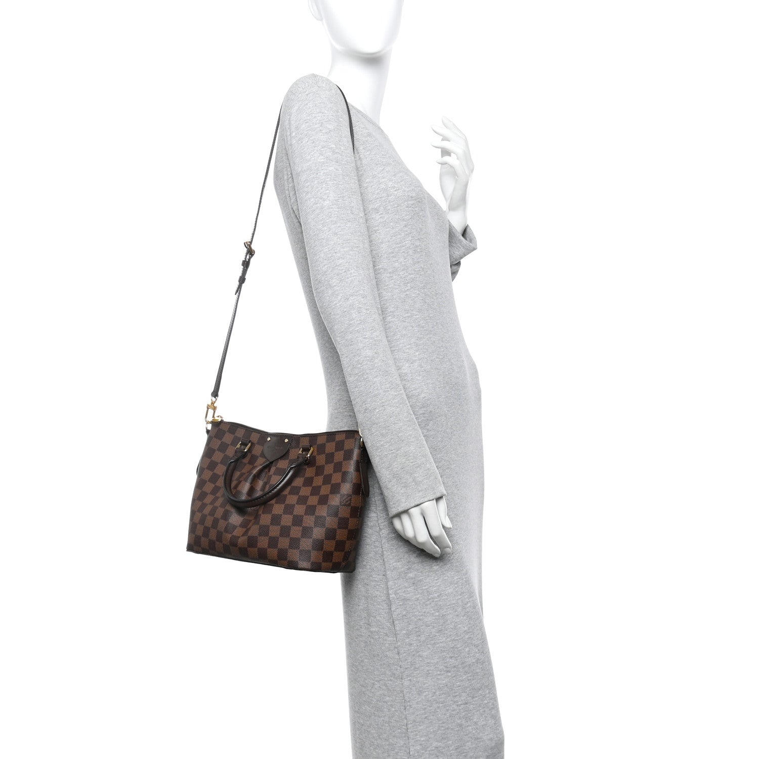 Louis Vuitton Damier Ebene Siena PM 2 of 15