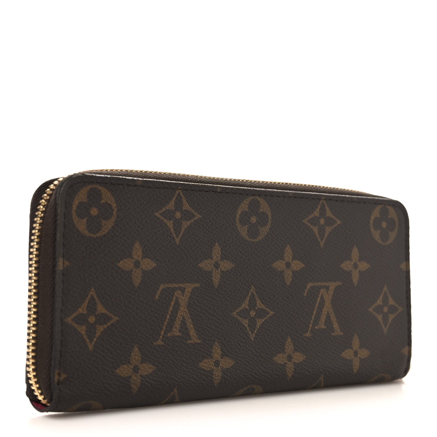 Louis Vuitton Monogram Clemence Wallet Fuchsia 3 of 6