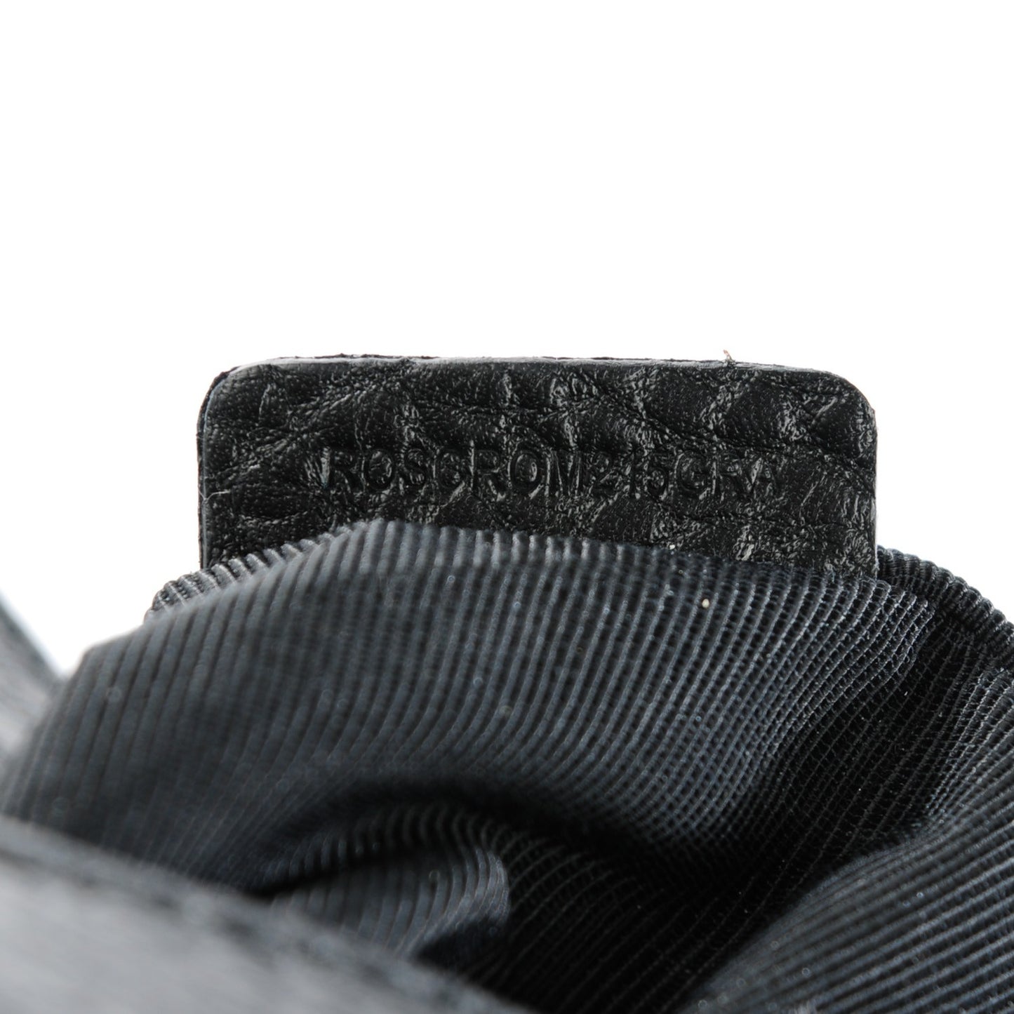 Heritage Grain Medium Woodbury Tote Black