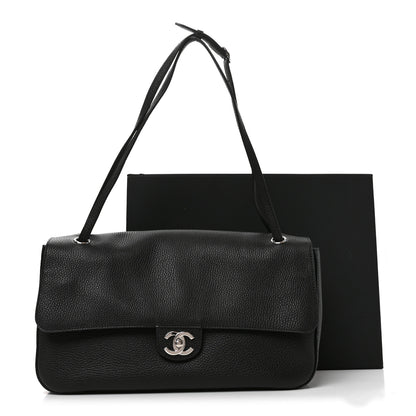 Chanel Grained Calfskin Small Souplissimo Maxi Flap Black 10 of 10