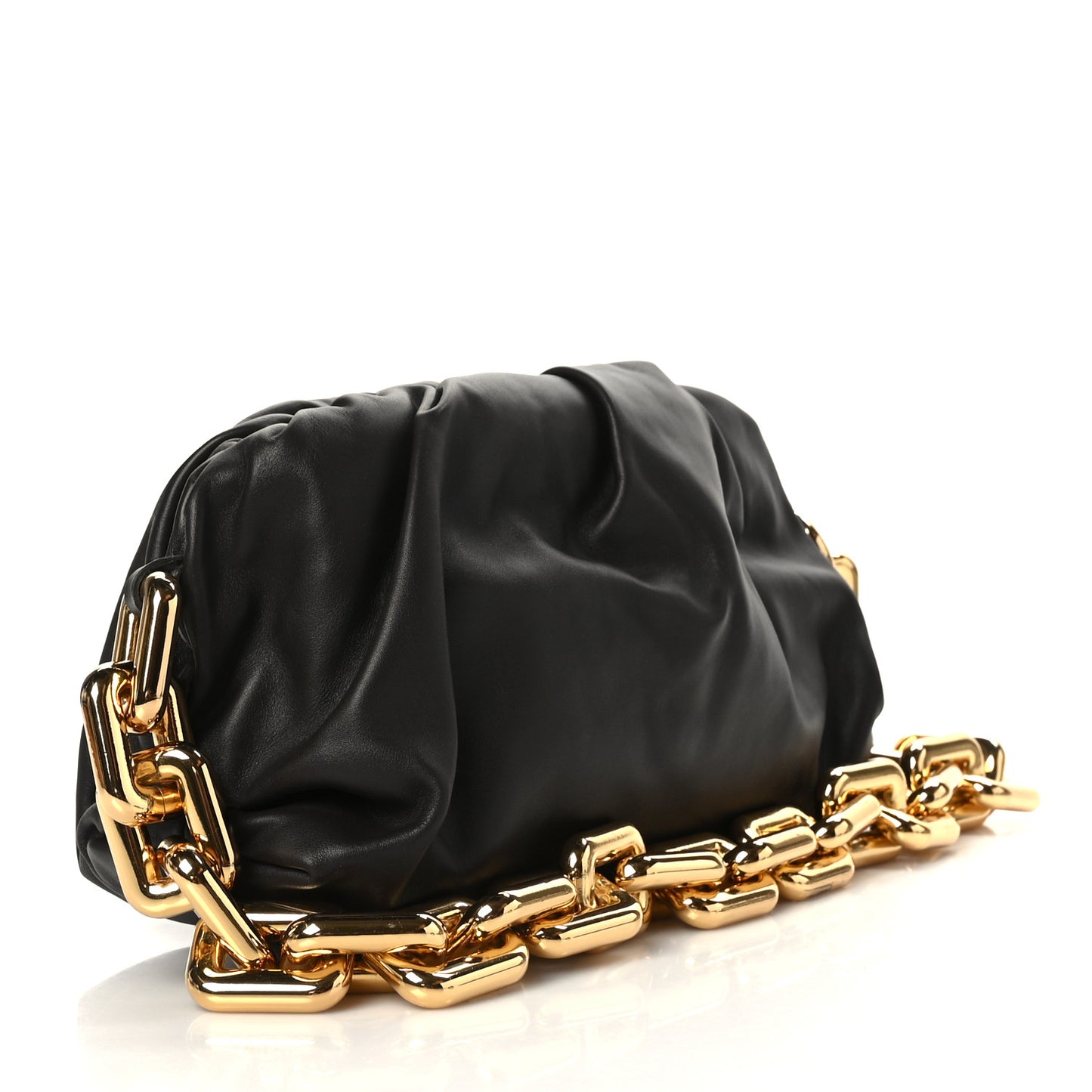 Calfskin The Pouch Chain Ebano