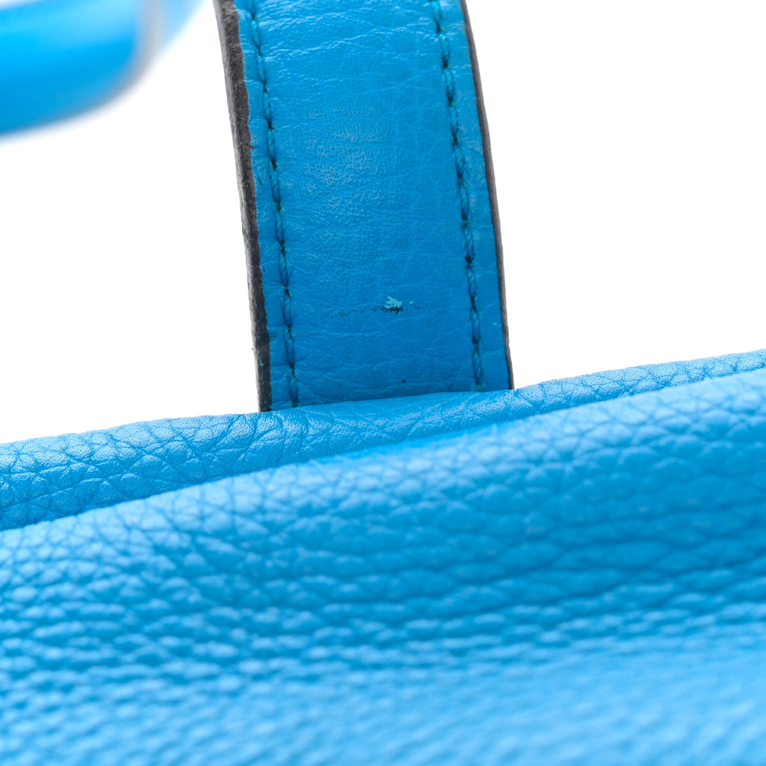 Hermes Taurillon Clemence Victoria II 35 Bleu Zanzibar 14 of 14