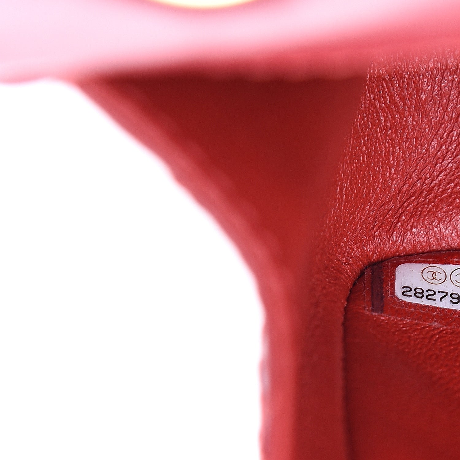 Chanel Aged Calfskin Quilted 2.55 Reissue Mini Flap Red 6 of 11