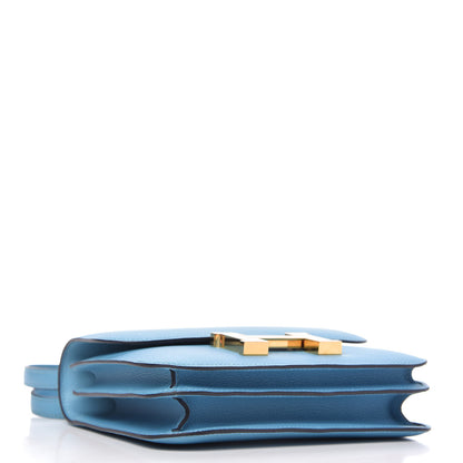 Hermes Evercolor Constance 18 Bleu Du Nord 4 of 11