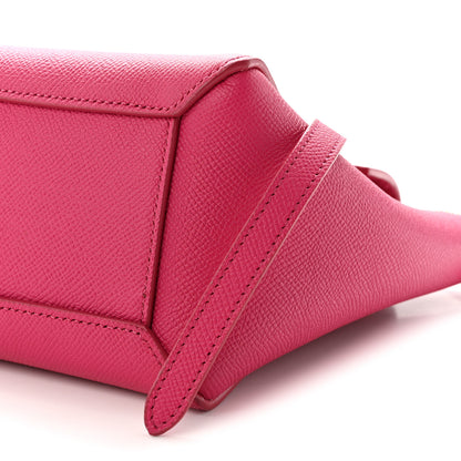 Celine Grained Calfskin Nano Belt Bag Raspberry 10 of 10