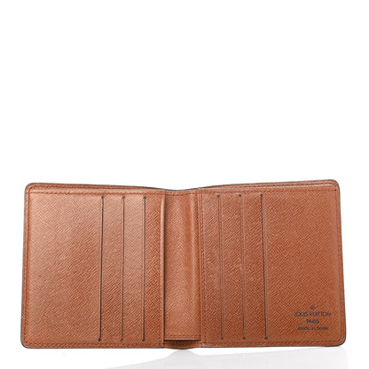 Louis Vuitton Monogram Billfold Wallet 6 Credit Card Slots 4 of 6