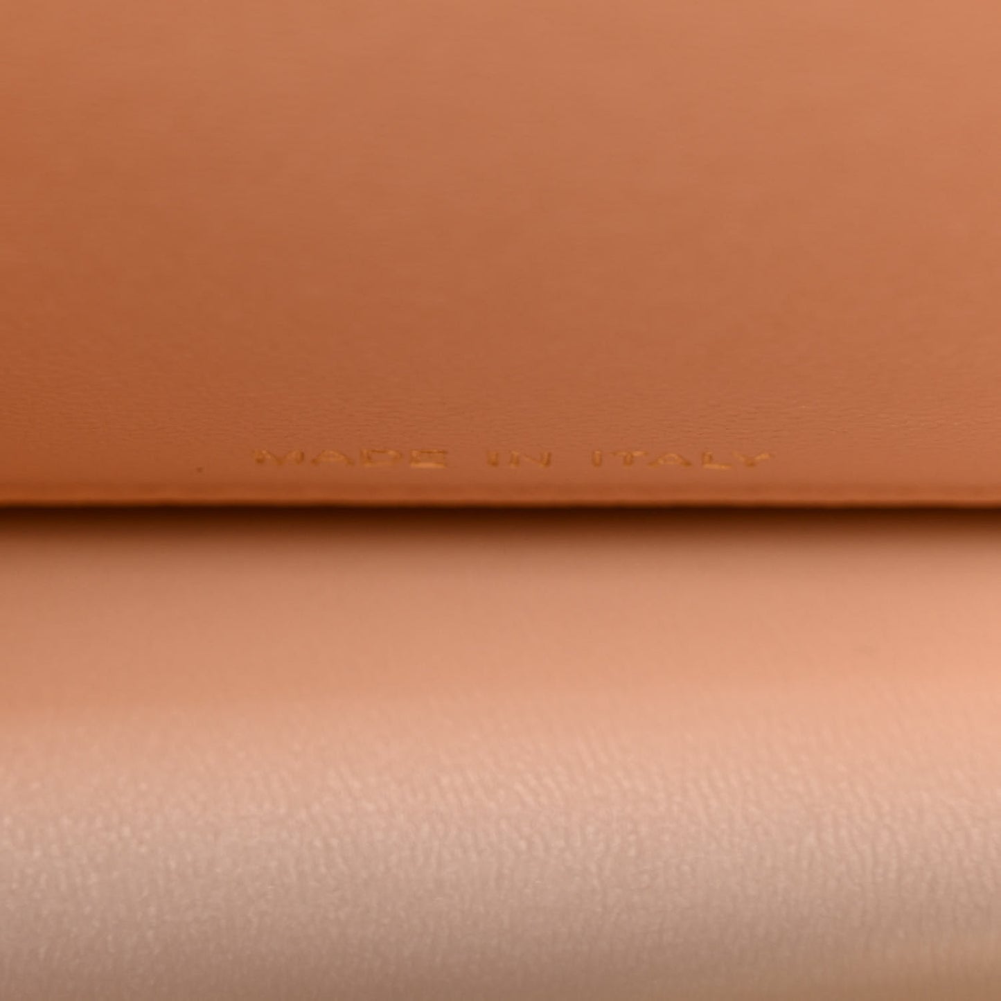 Vitello King Luxor Shiny Nappa Medium Peekaboo I SEE U East West Satchel Brandy Light Rose