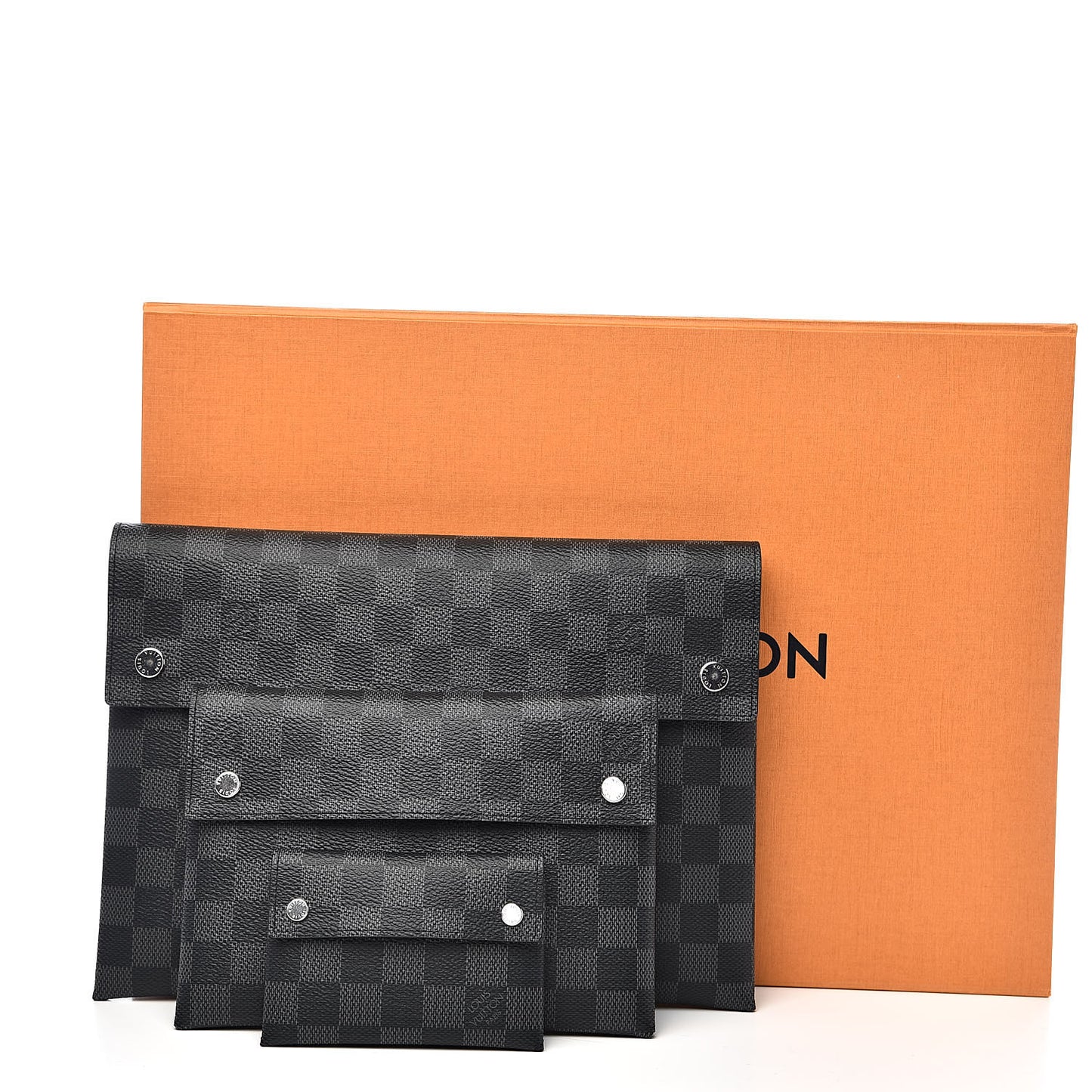 Damier Graphite Alpha Triple Pochette