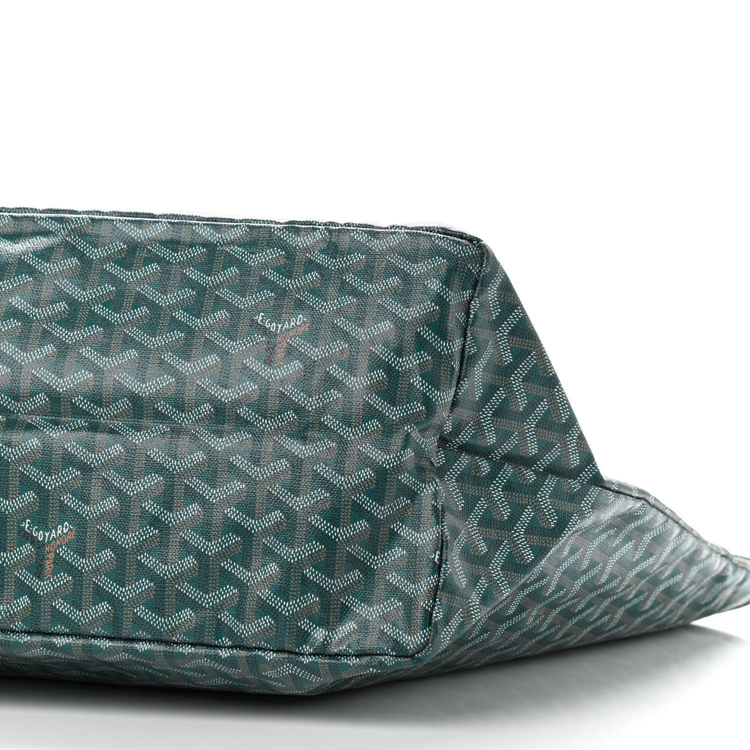 Goyard Goyardine Saint Louis GM Green 11 of 14