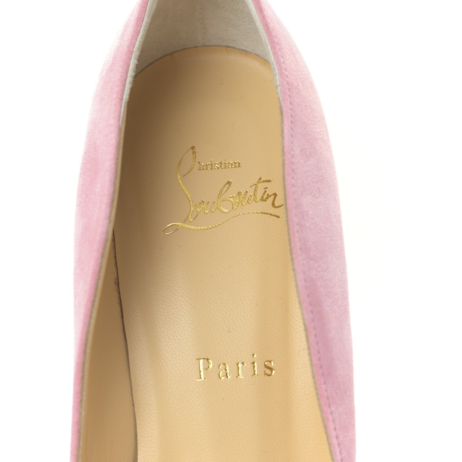 Christian Louboutin Veau Velours Tanja 40 Light Pink 7 of 7