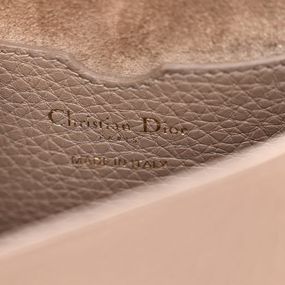 Christian Dior Grained Calfskin Medium Bobby Flap Warm Taupe 6 of 10