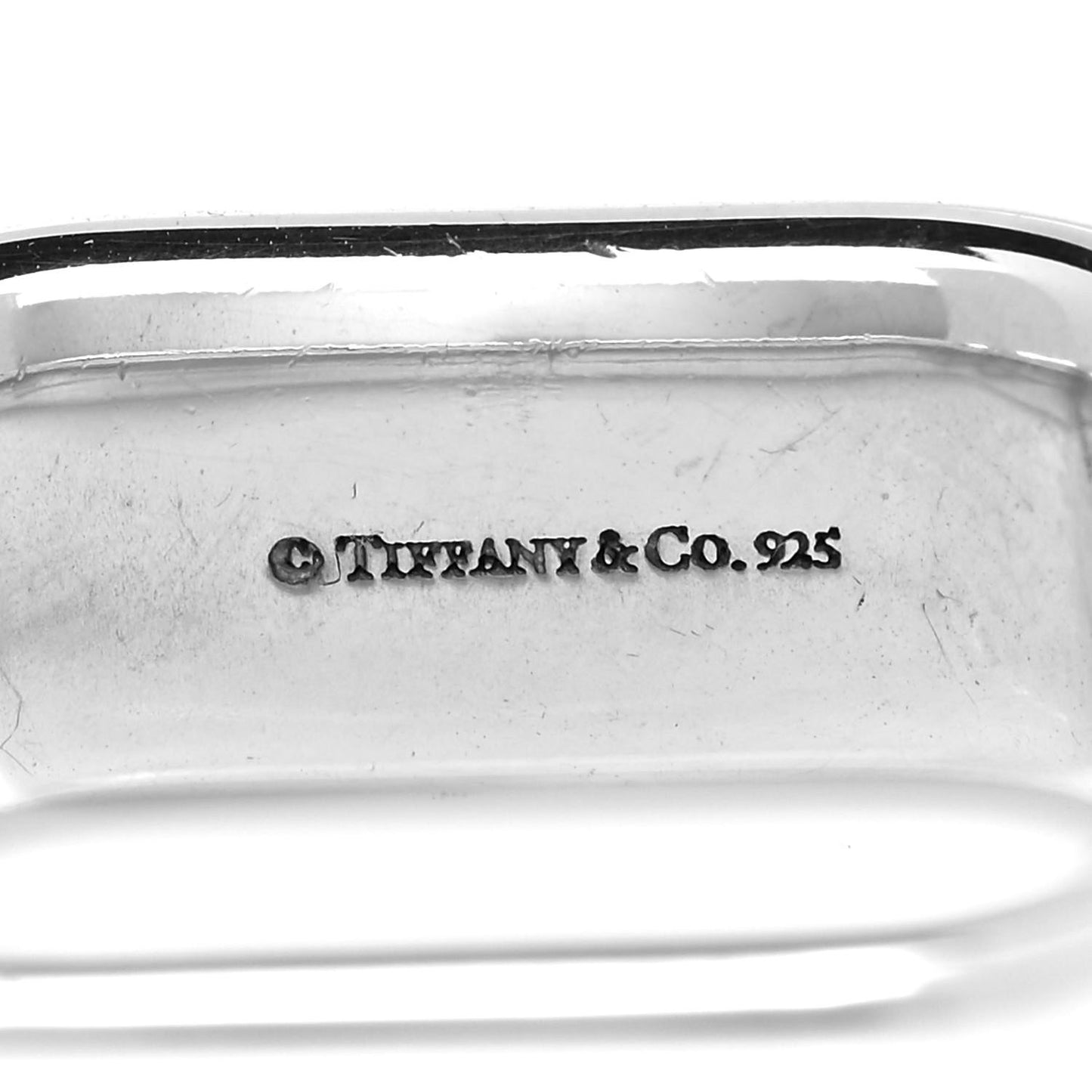 Sterling Silver 1837 Square Ring 50 5.5