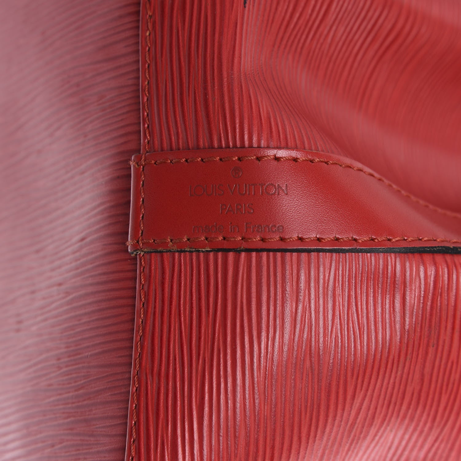 Louis Vuitton Epi Petit Noe Castillan Red 9 of 9
