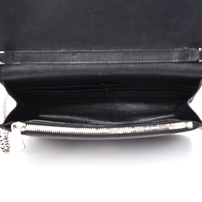 Givenchy Sugar Goatskin Pandora Chain Wallet Black 5 of 14