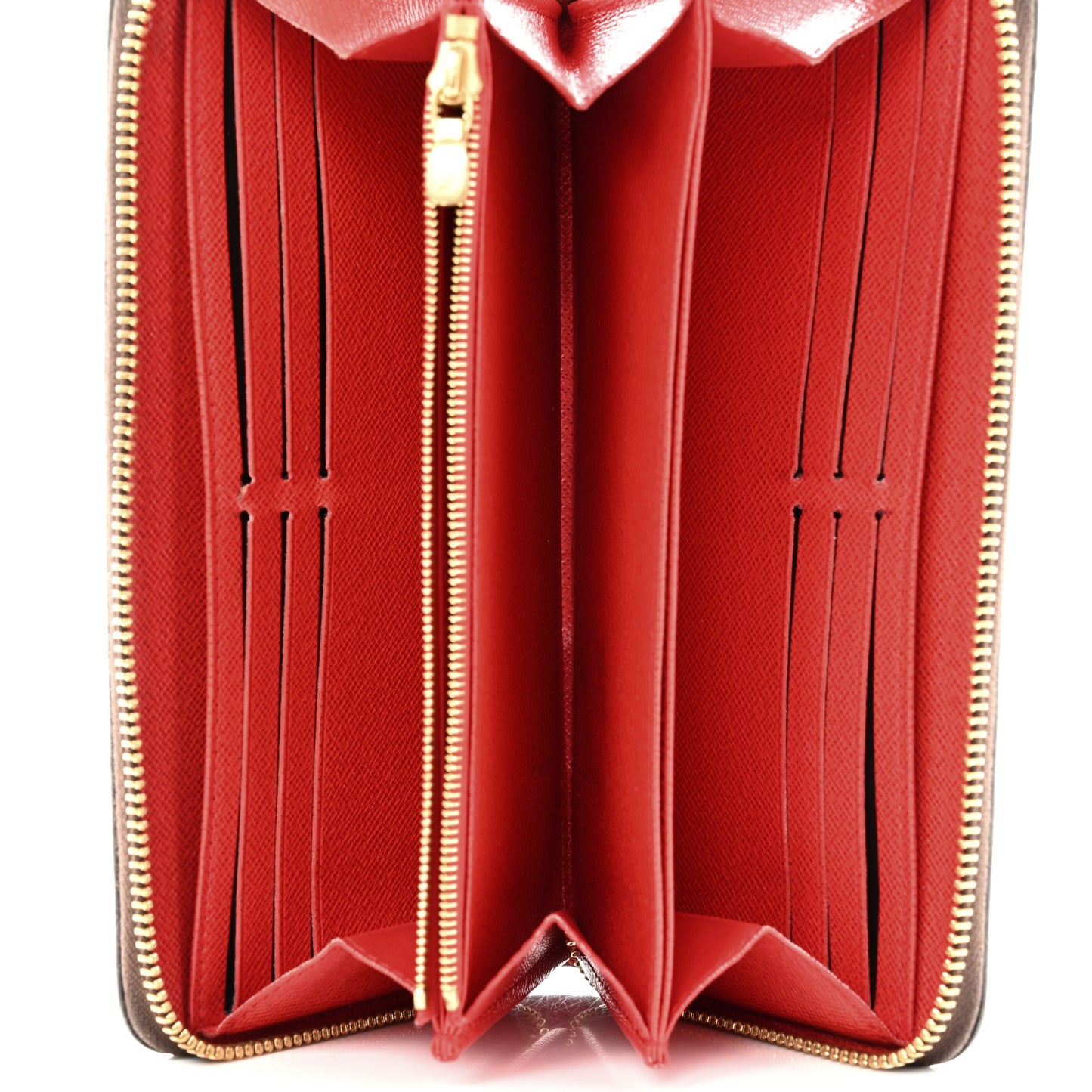 Monogram Zippy Wallet Coquelicot