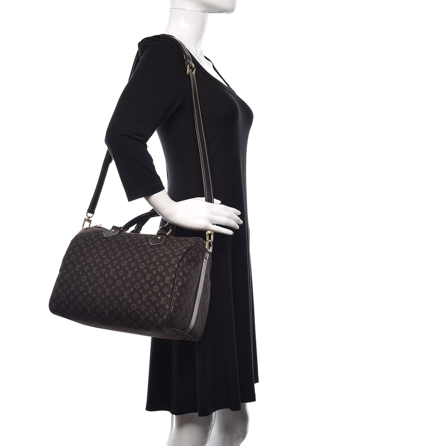 Monogram Idylle Speedy Bandouliere 30 Fusain