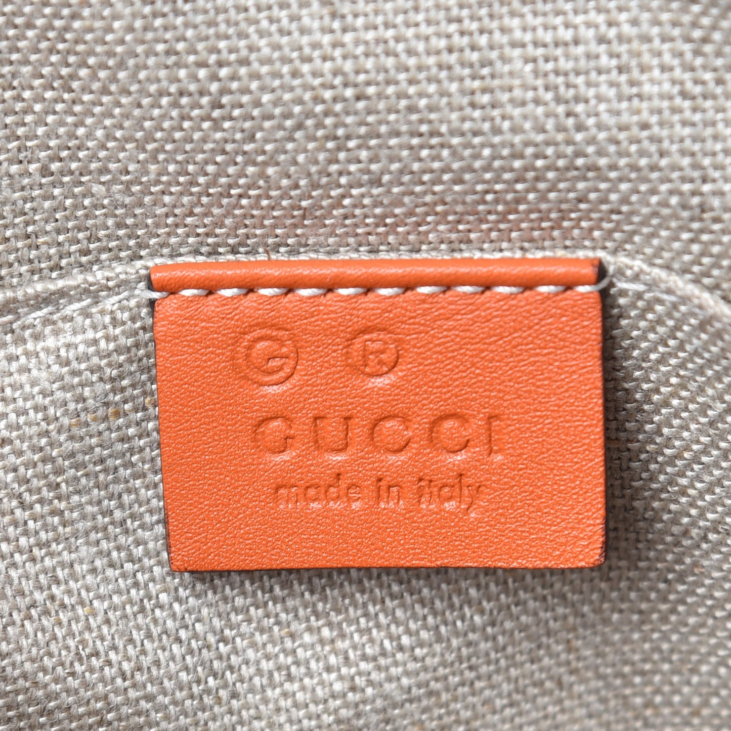 Microguccissima Mini Dome Bag Sun Orange