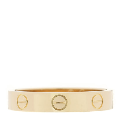 Cartier 18K Yellow Gold 3.5mm LOVE Wedding Band Ring 53 6.5 1 of 4