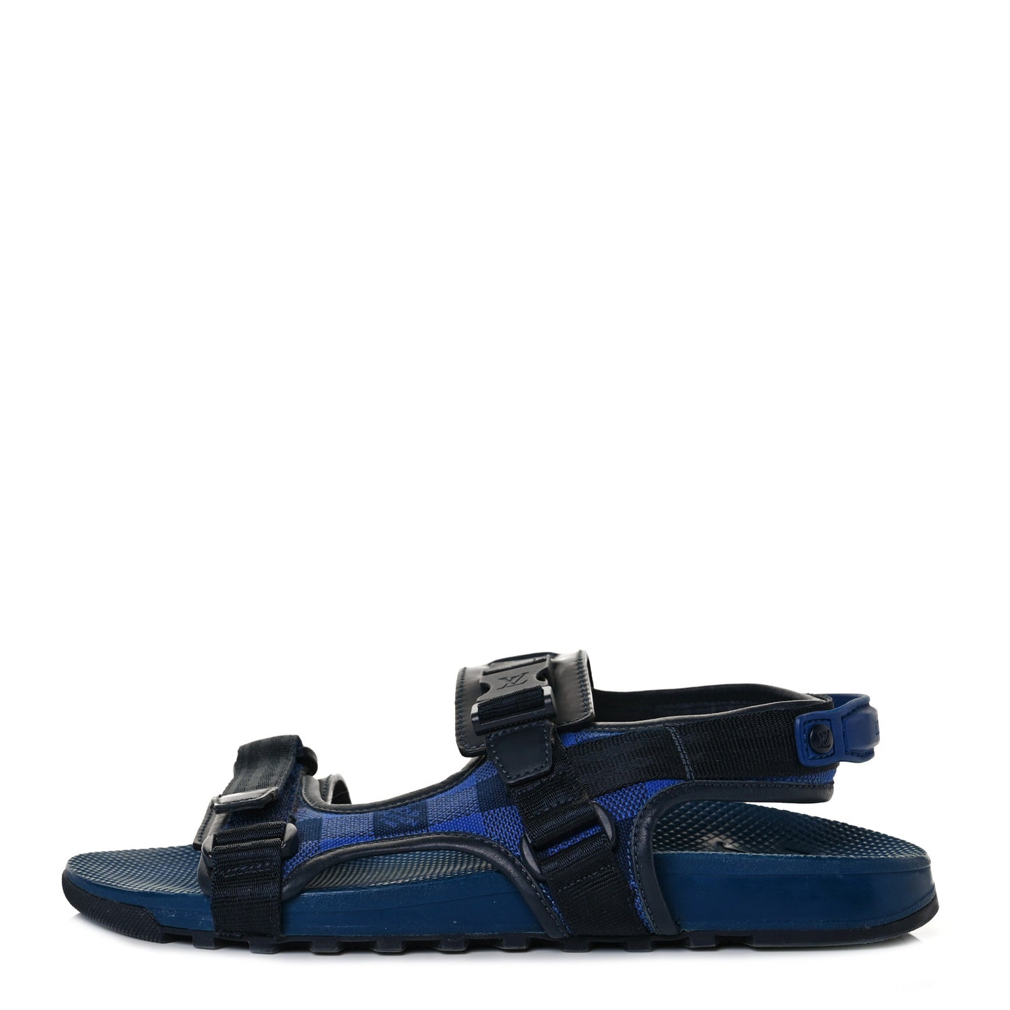 Damier Graphite Sandals 8 Navy