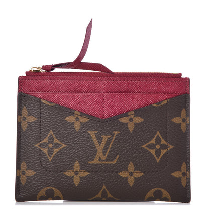 Louis Vuitton Monogram Zipped Card Holder Fuchsia 1 of 6
