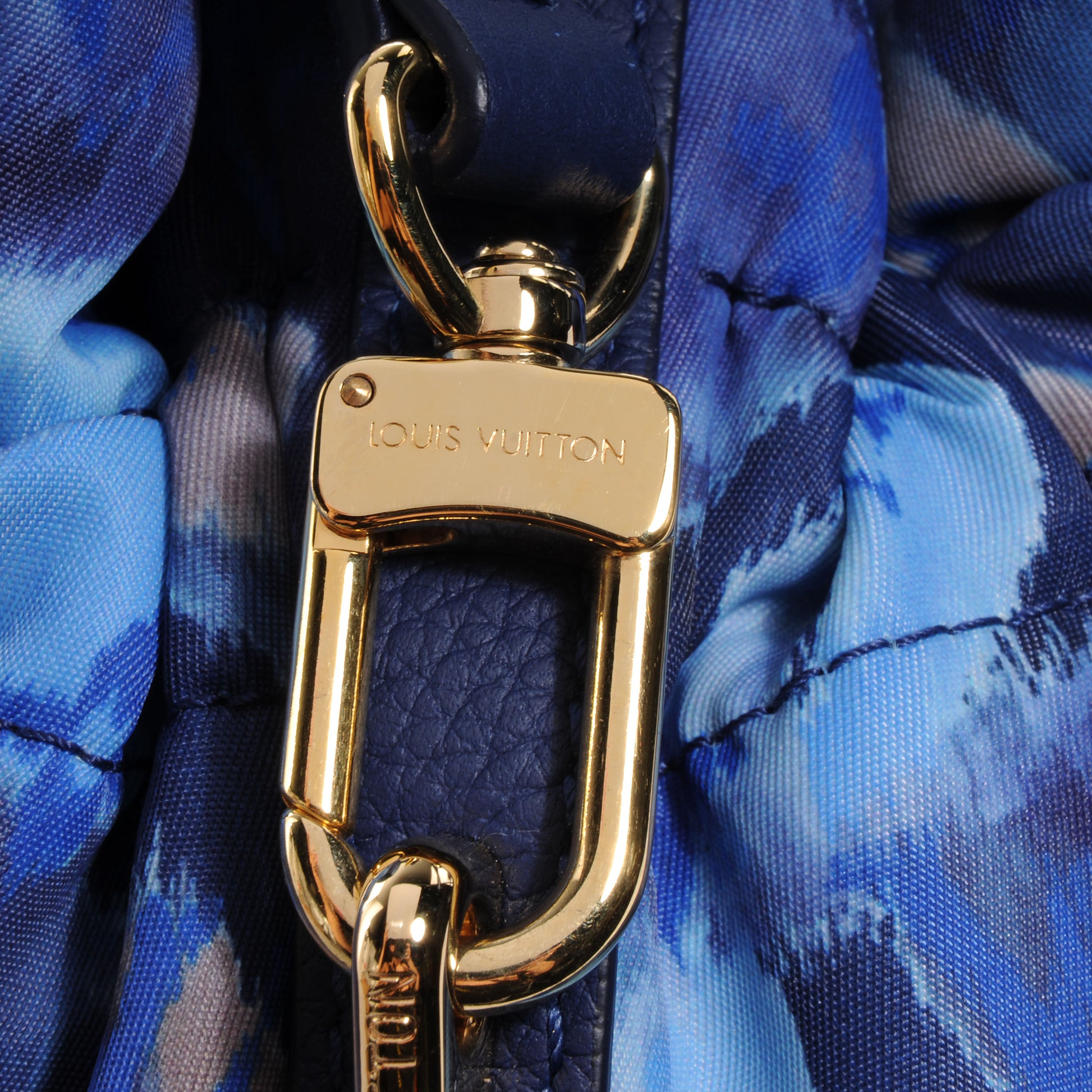Louis Vuitton Nylon Monogram Ikat Noefull MM Grand Blue 9 of 9