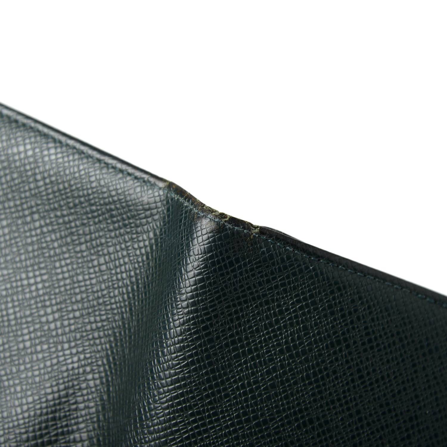 Louis Vuitton Taiga Mens Billfold Wallet 3 Flaps Epicea 10 of 11