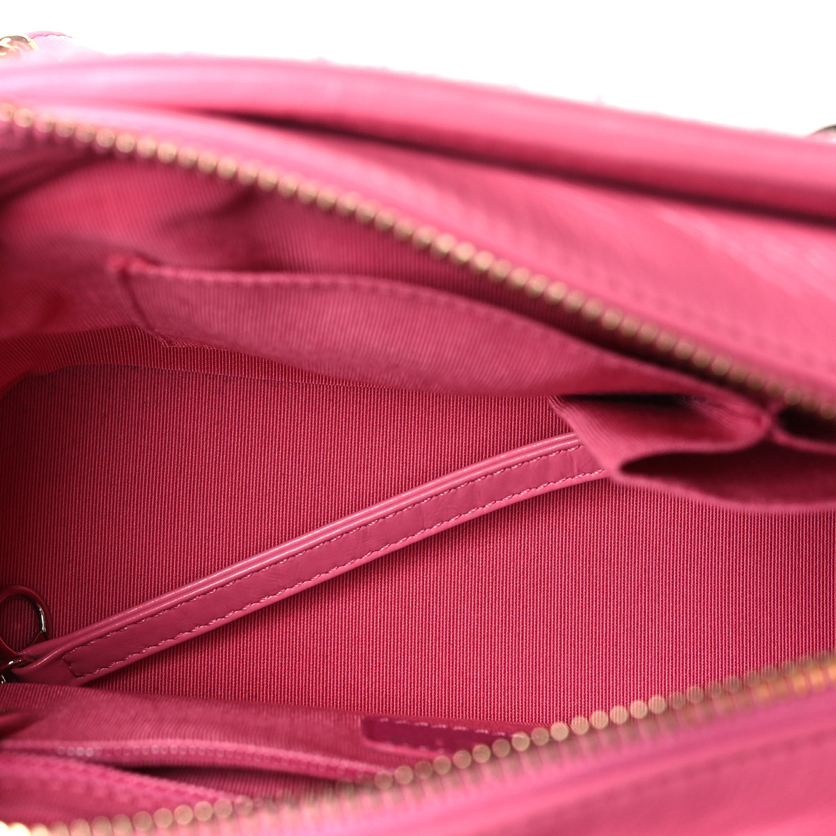 Tweed Calfskin Small Gabrielle Hobo Pink