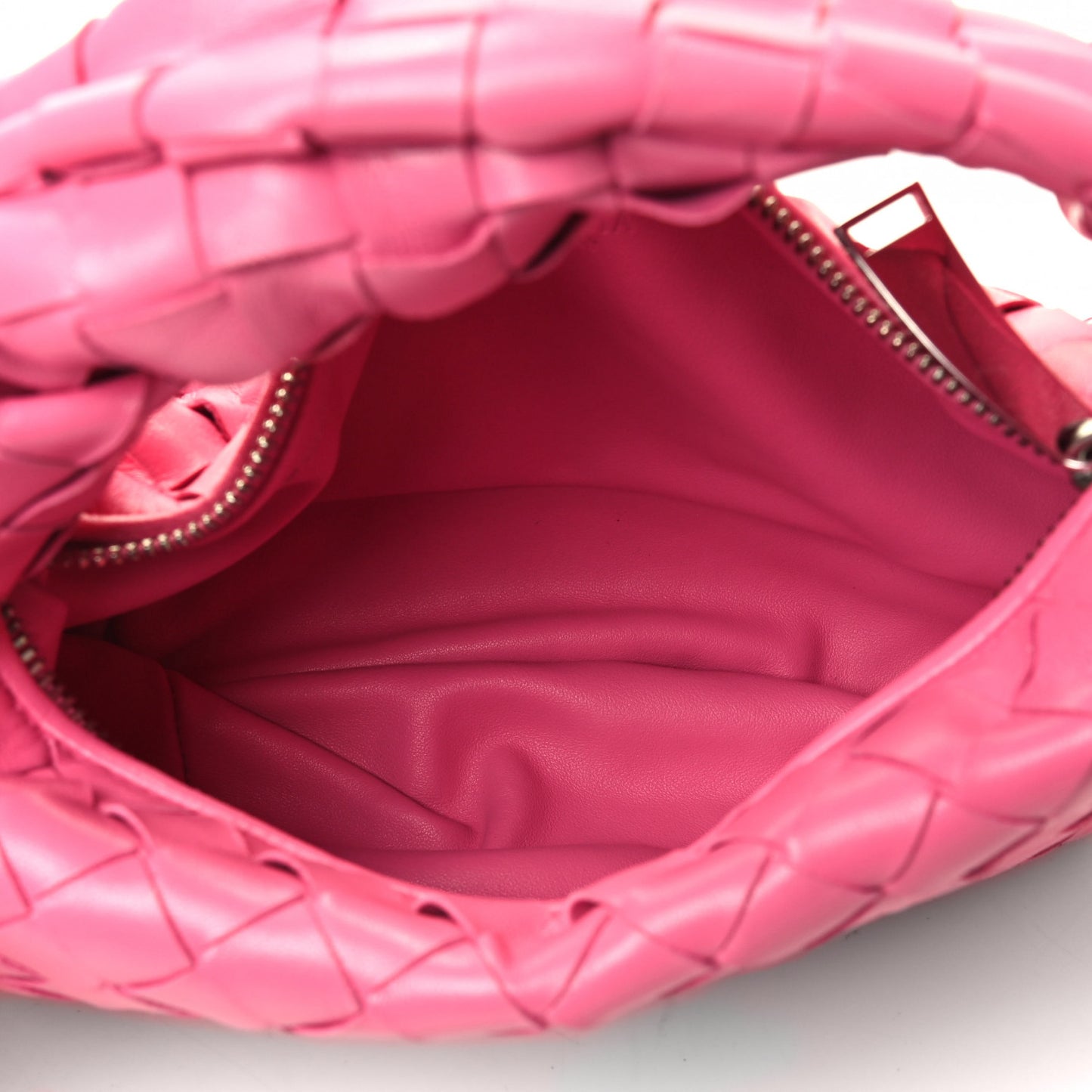 Nappa Intrecciato Mini Jodie Pink