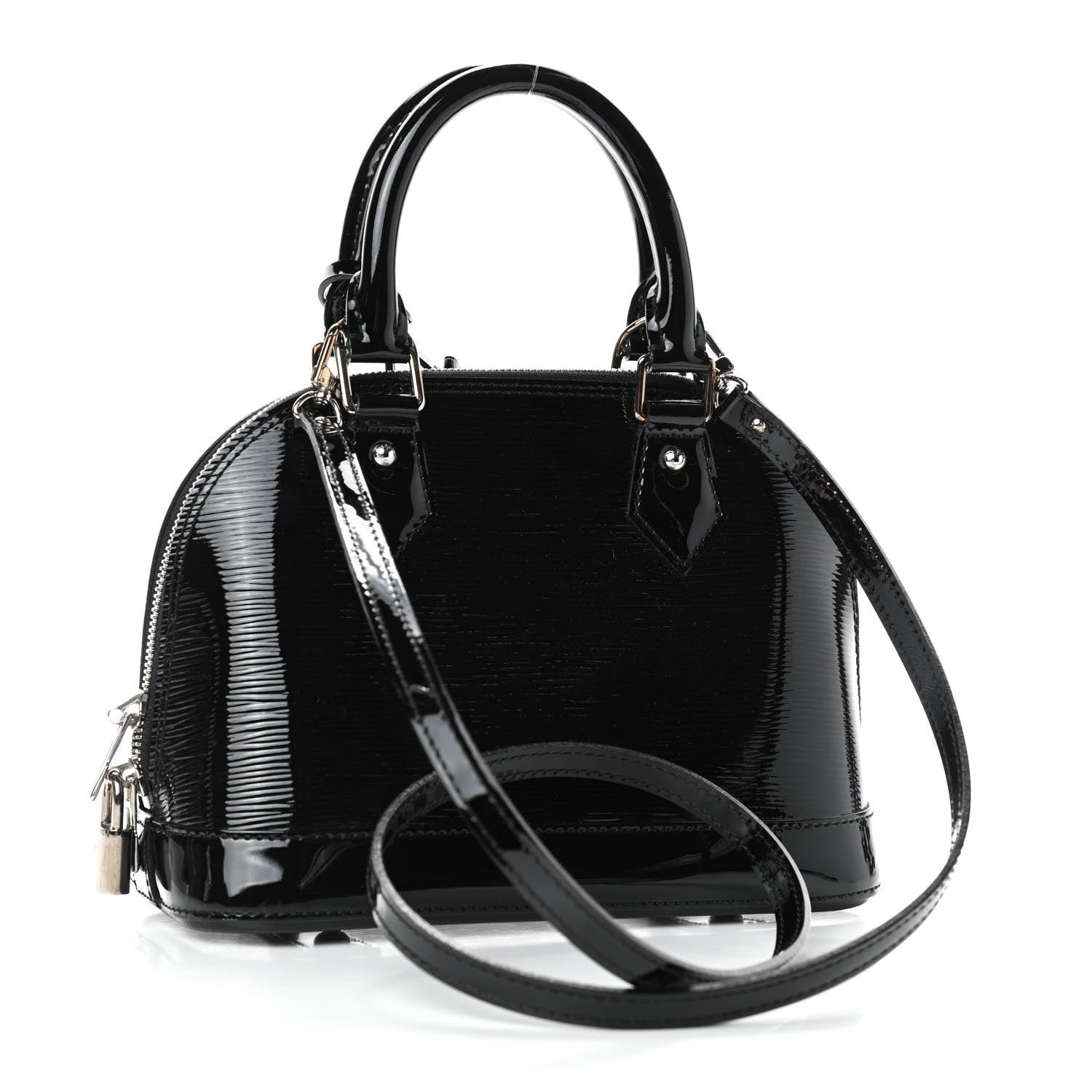 Louis Vuitton Epi Electric Alma BB Black 2 of 4