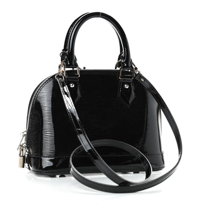Louis Vuitton Epi Electric Alma BB Black 2 of 4