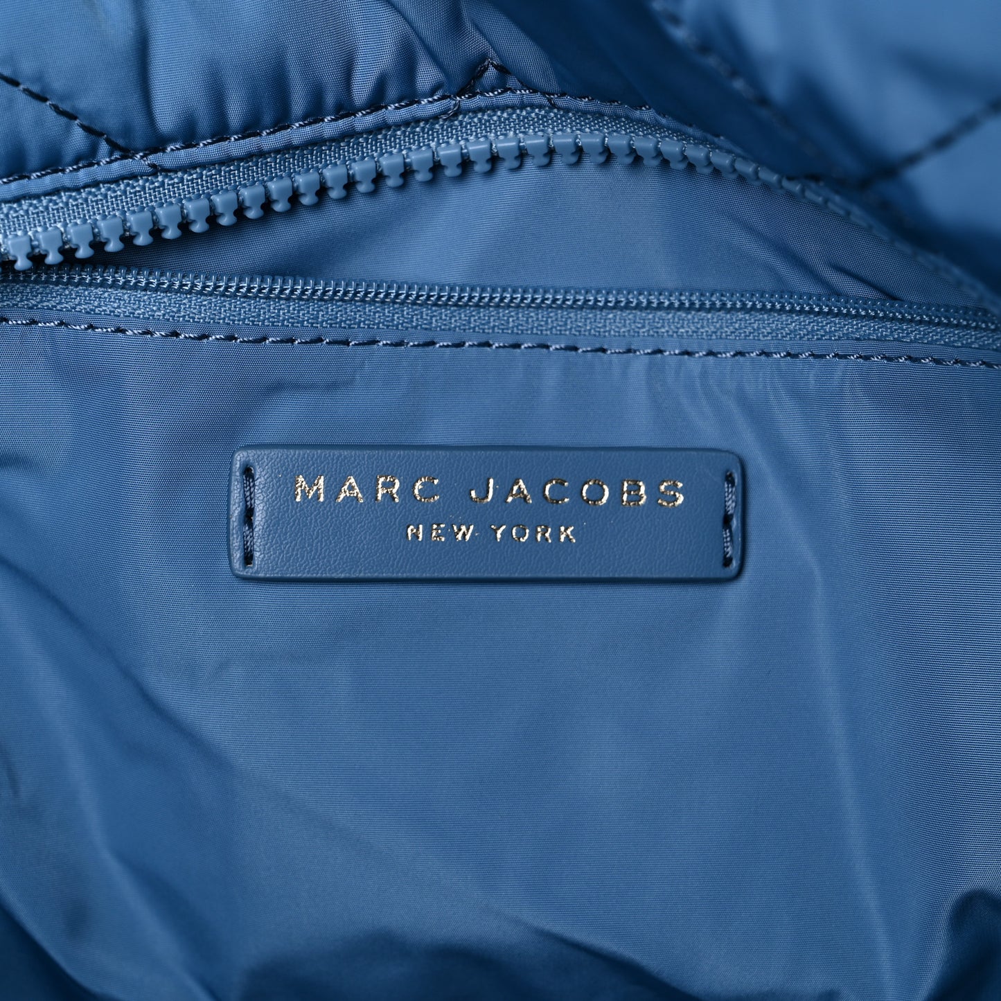 Nylon Quilted Small Weekender Bag Blue Heaven