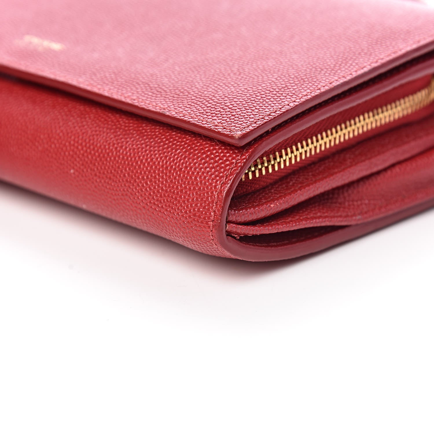 Tom Ford Saffiano Wallet On Strap Red 9 of 10