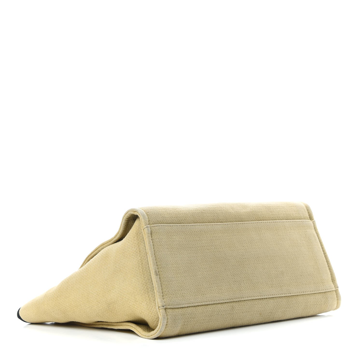 Chanel Canvas Medium Deauville Tote Beige Black 4 of 15