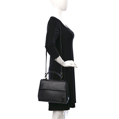 Louis Vuitton Epi Cluny BB Black 3 of 17