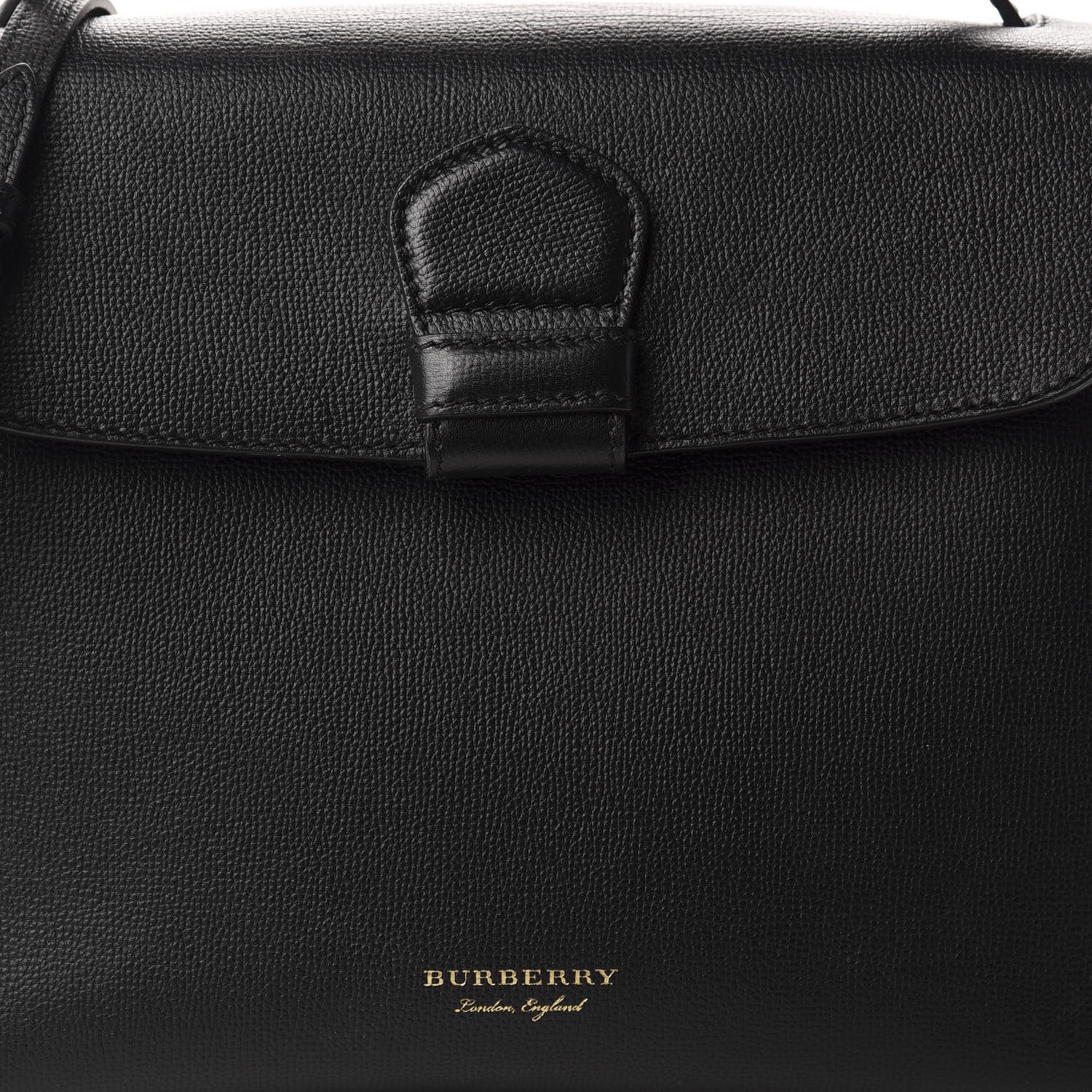 Burberry Derby Calfskin House Check Medium Camberley Black 11 of 12