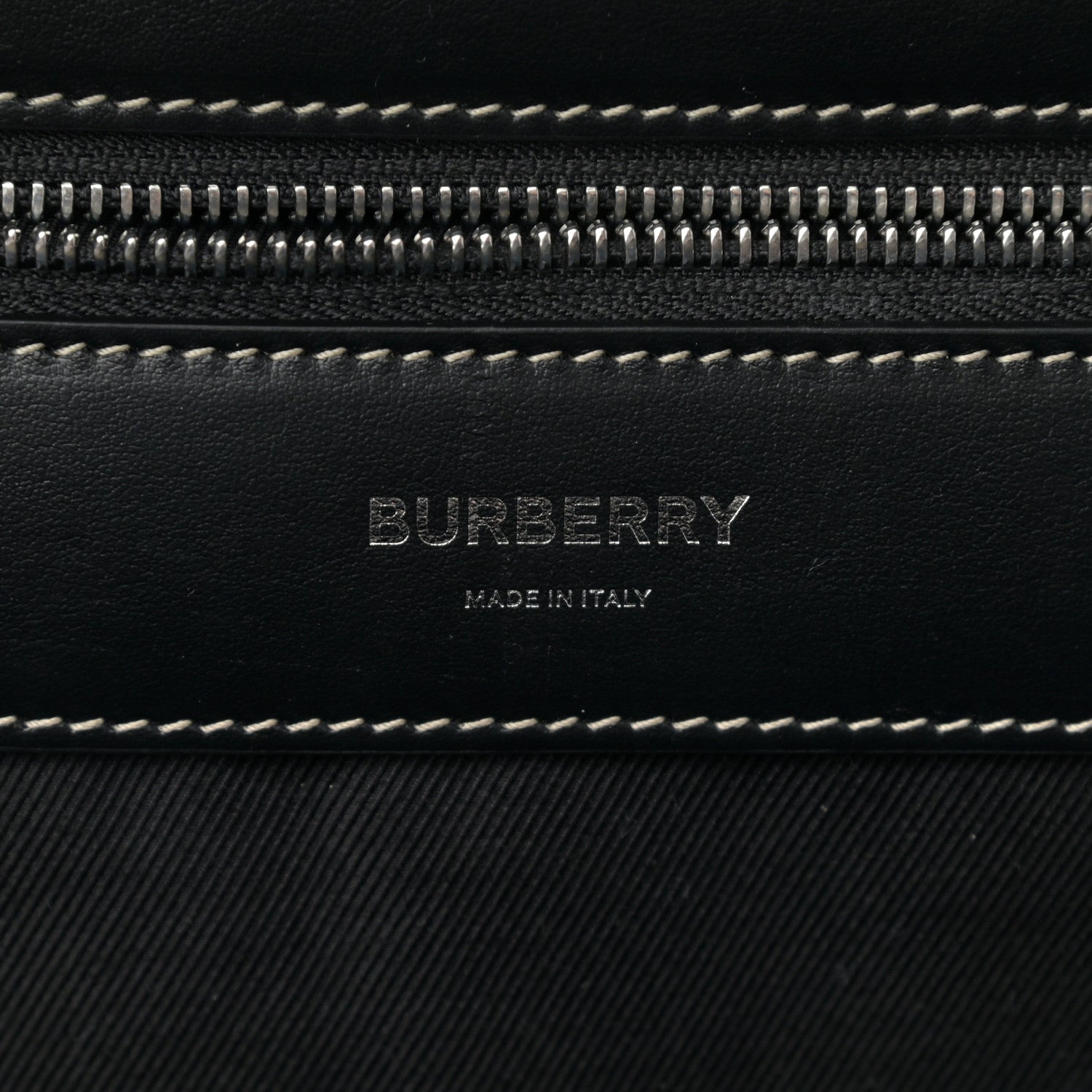 Burberry Coated Canvas Calfskin Monogram TB Jett Backpack Deep Orange 6 of 10