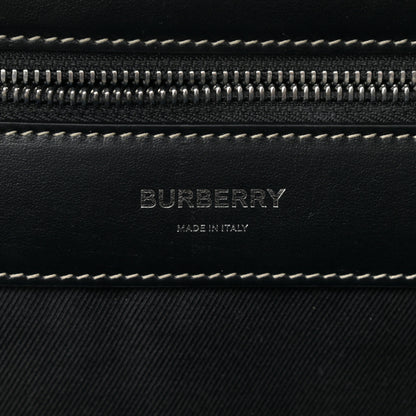 Burberry Coated Canvas Calfskin Monogram TB Jett Backpack Deep Orange 6 of 10