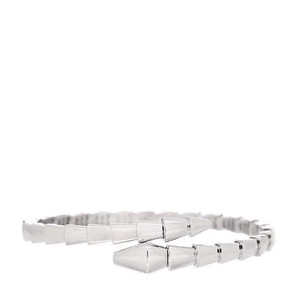 Bulgari 18K White Gold Serpenti Viper Bracelet S 1 of 8
