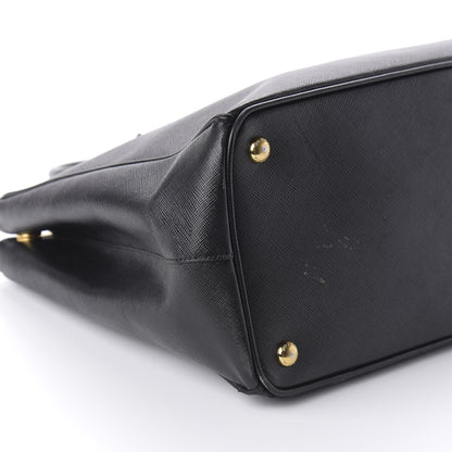 Prada Saffiano Medium Galleria Double Zip Tote Black 7 of 10