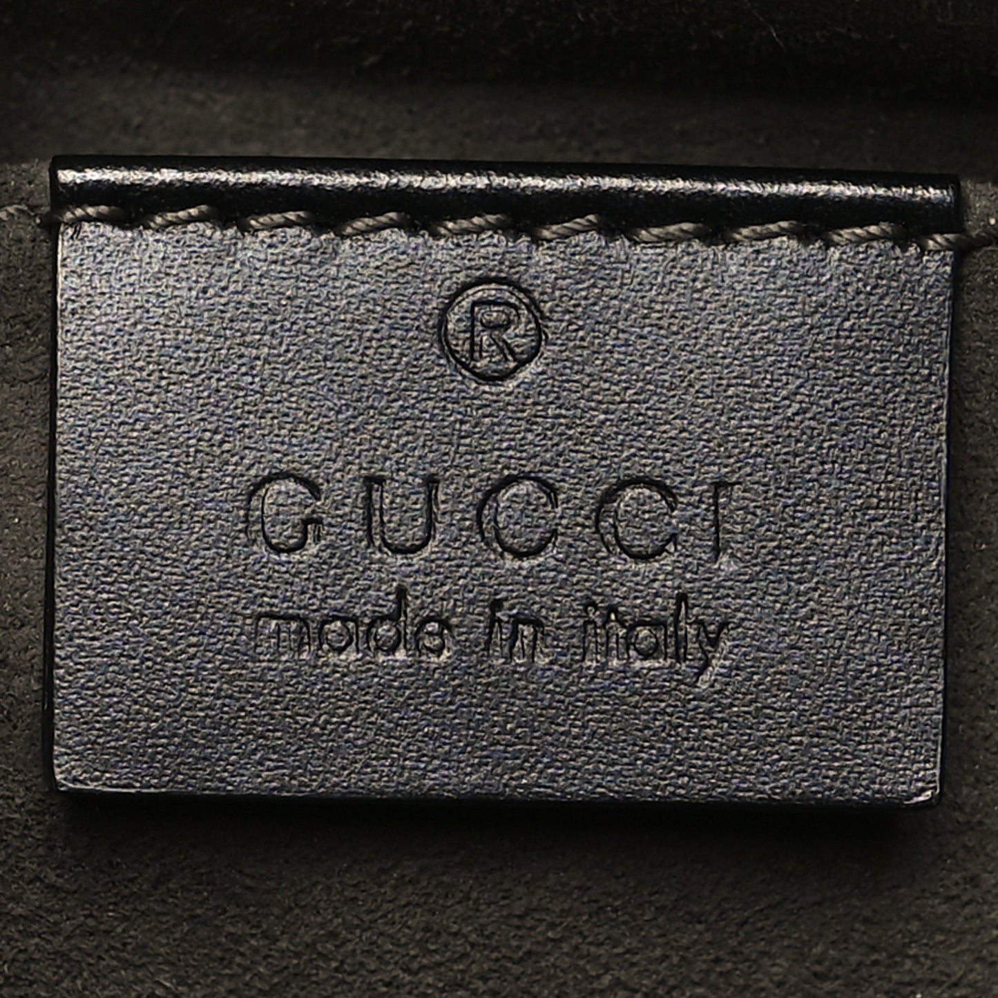Guccissima Sling Backpack Black