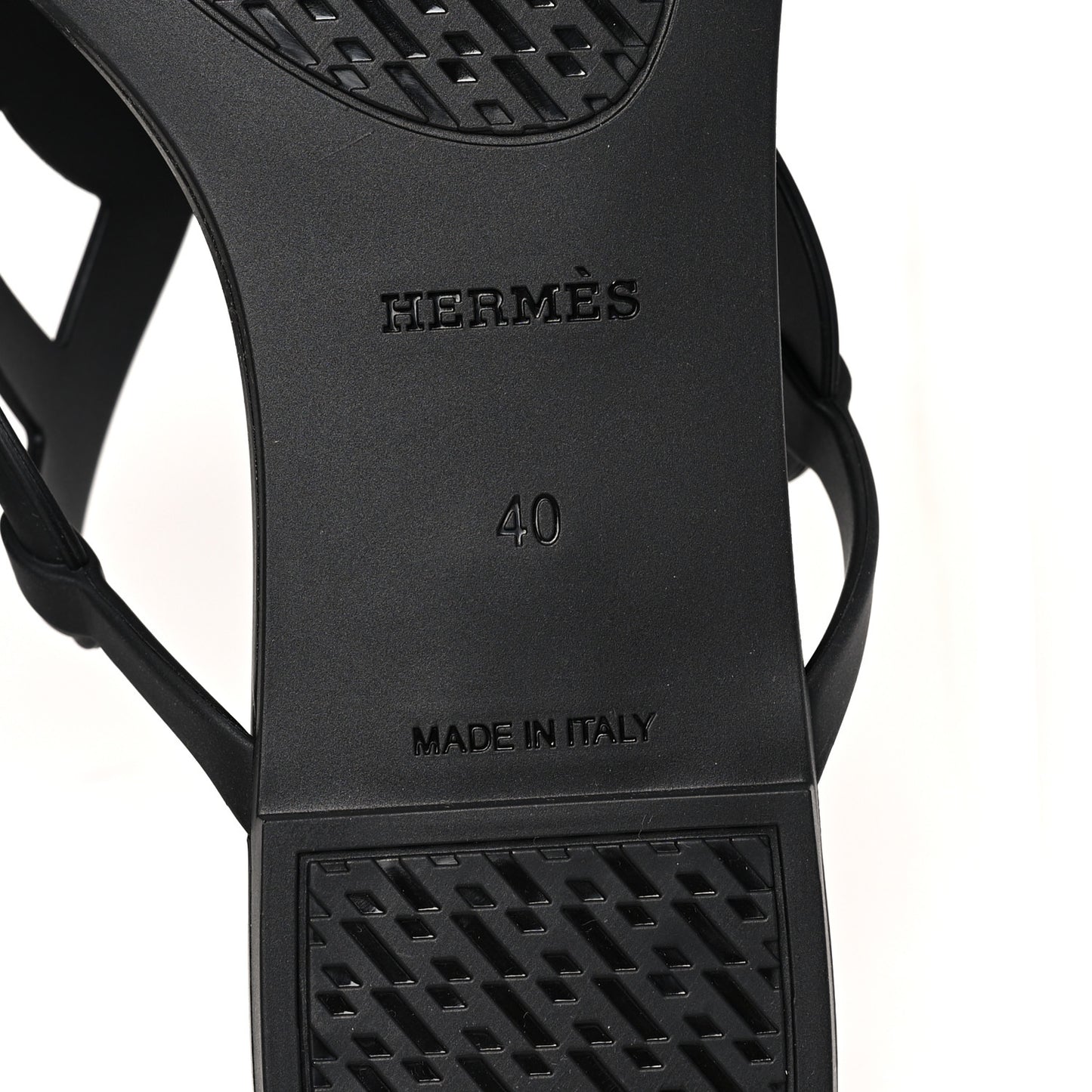 Rubber Womens Egerie Sandals 40 Black