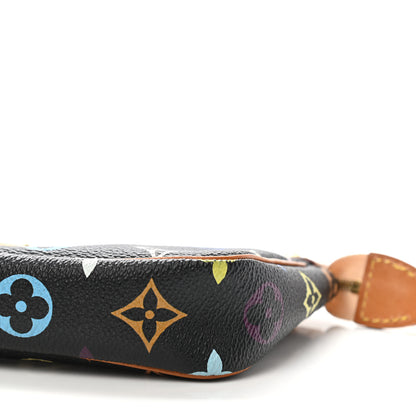 Louis Vuitton Monogram Multicolor Pochette Accessories Black 11 of 11
