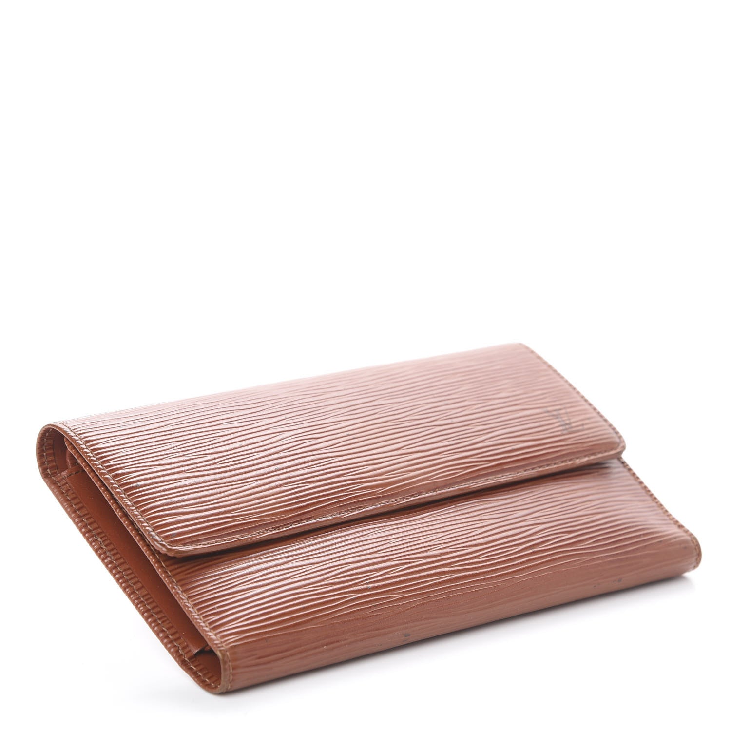Louis Vuitton Epi Porte Tresor International Wallet Kenyan Fawn 3 of 5