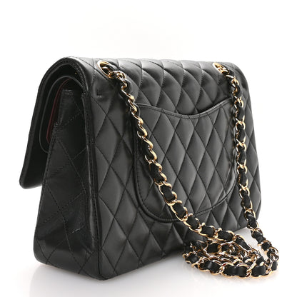 Chanel Lambskin Quilted Medium Double Flap Black 3 of 11