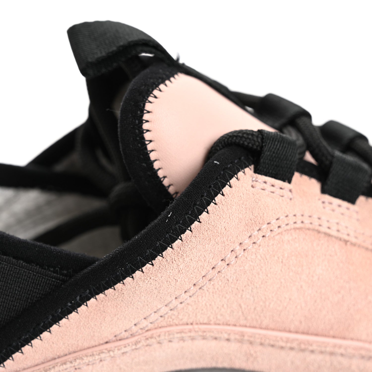 Chanel Suede Calfskin Nylon Grosgrain CC Sneakers 38.5 Light Pink 12 of 13
